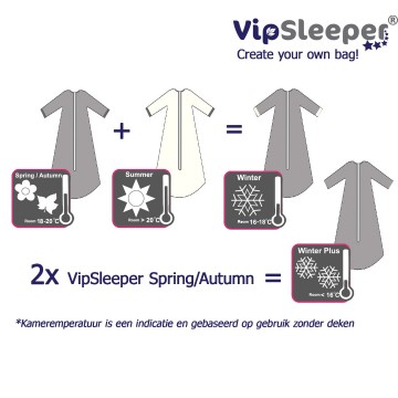 VipSleeper 4 seizoenen slaapzak